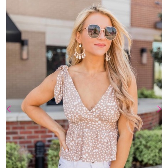 Printed cropped tank - Picture 2 of 4